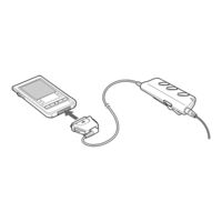 Sony CLIE Audio Player for Adapter Operating Instructions Manual