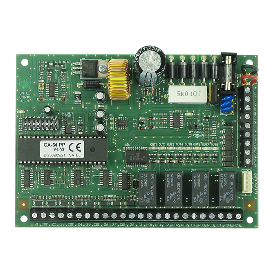 Satel CA-64 PP Manual
