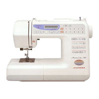 Janome Memory Craft 3500 Servicing Manual