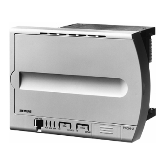 Siemens DESIGO PXC64-U Manual