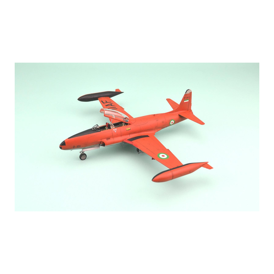 Eduard Zoom T-33A Quick Start Manual