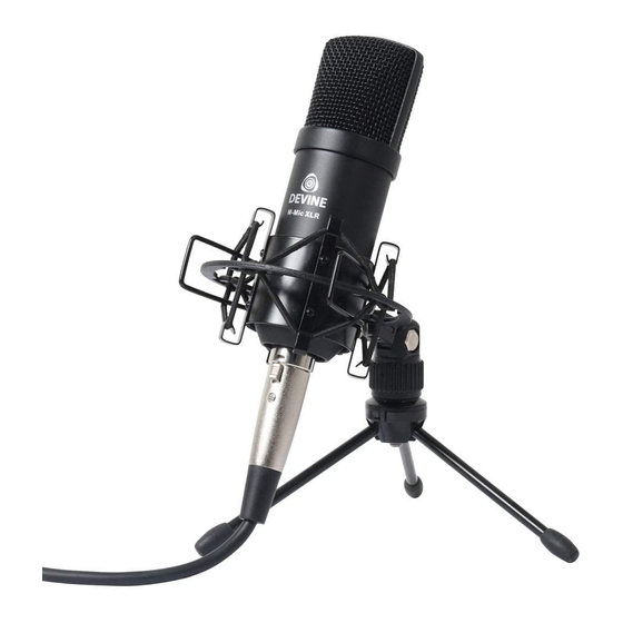 Devine M-Mic XLR BK User Manual