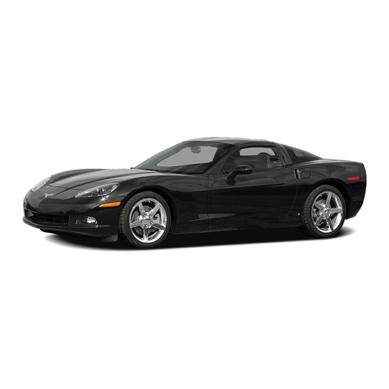Chevrolet 2006 Corvette Owner's Manual