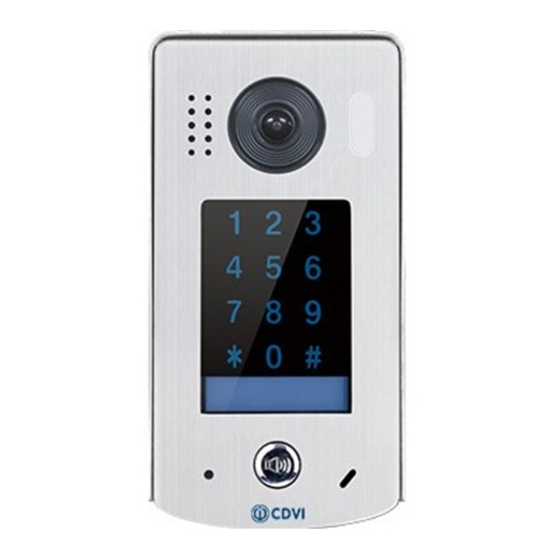 CDVI 2EASY CDV96KP MANUAL Pdf Download ManualsLib