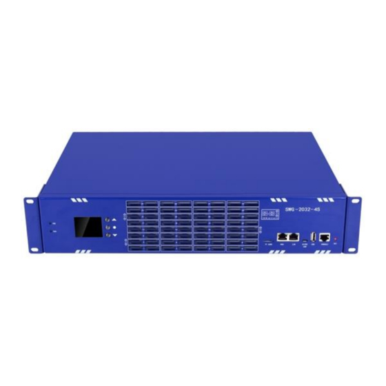 OpenVox SWG-20XX-4S User Manual
