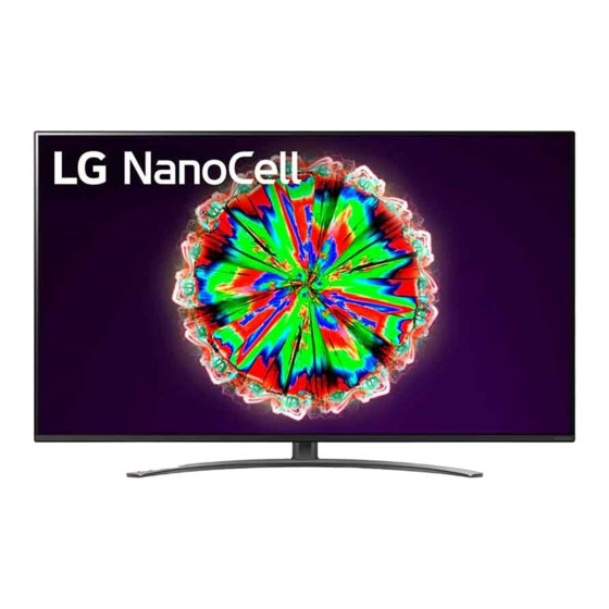 LG 49NANO81SNA Owner's Manual