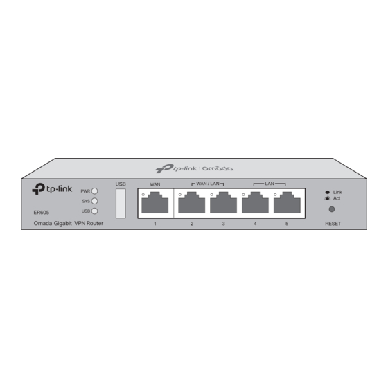TP-Link Omada ER7206 Installation Manual