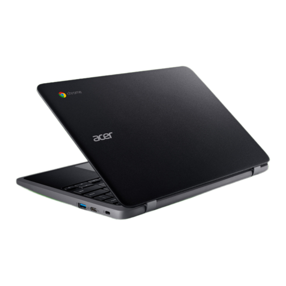 Acer Chromebook C733 Manuals