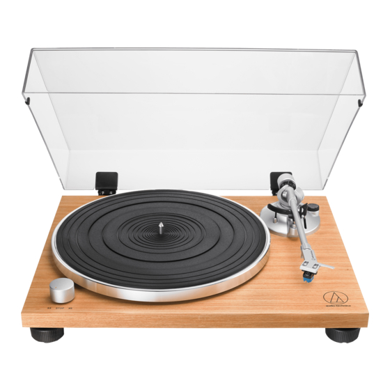 Audio Technica AT-LPW30TK User Manual