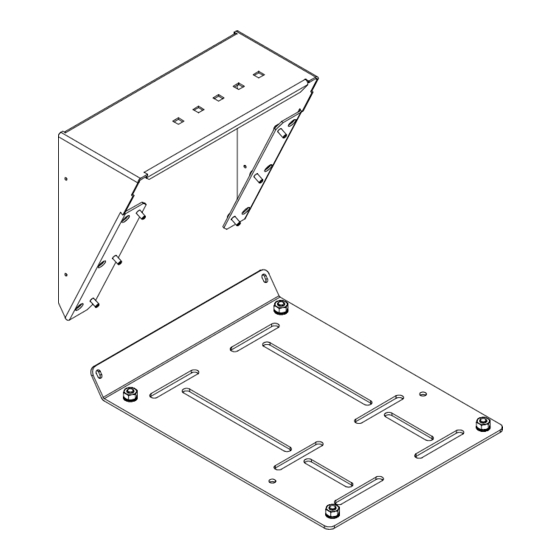 Havis-Shields Angled Series Consoles C-AS-MMP Installation Instructions