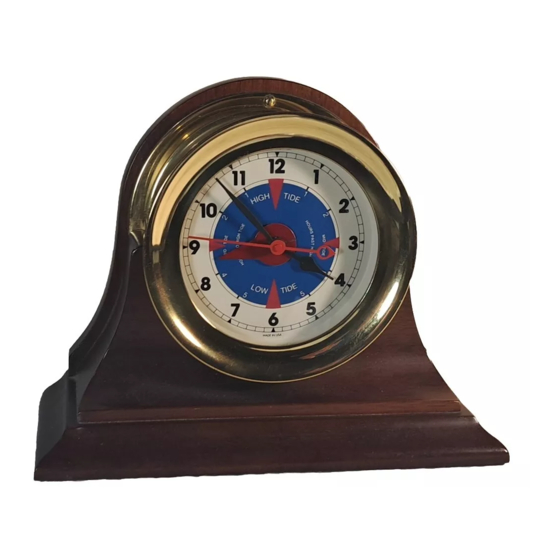 User Manuals: Chelsea Boston Series Ship's Bell Clock