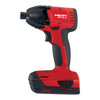 Hilti SID 14-A Original Operating Instructions
