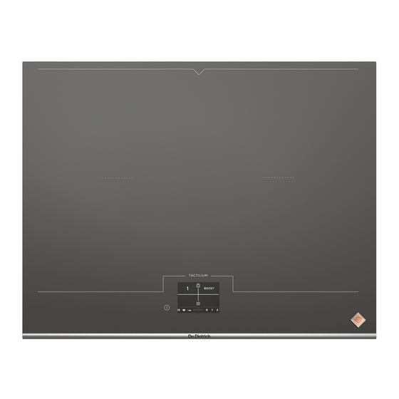 DeDietrich DPI7698G User Manual
