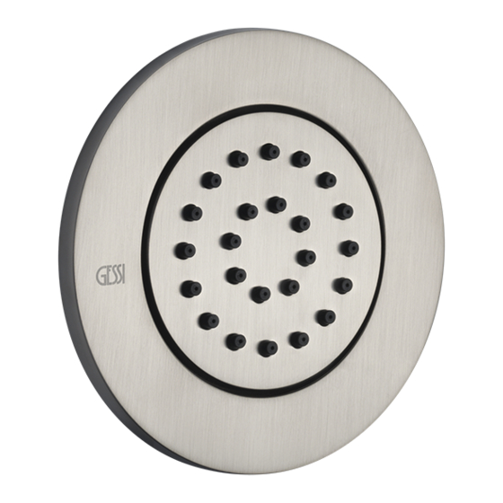 Gessi 32981 Manual