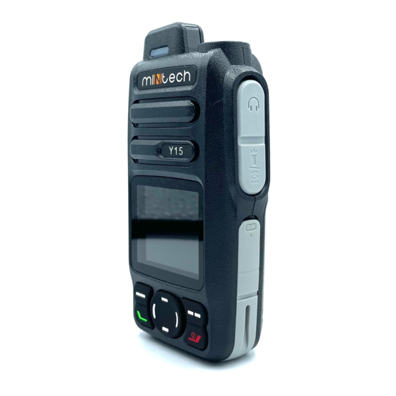 Mintech Y15 Manuals