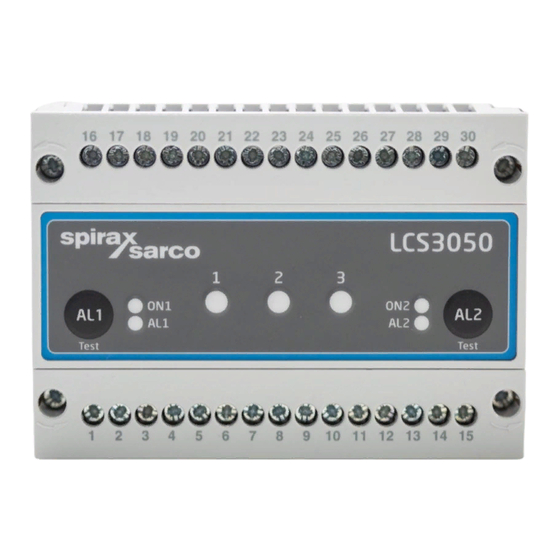 Spirax Sarco LCS3050 Manuals