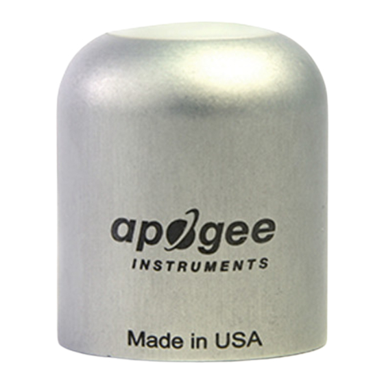 Apogee Instruments SQ-622 Owner's Manual