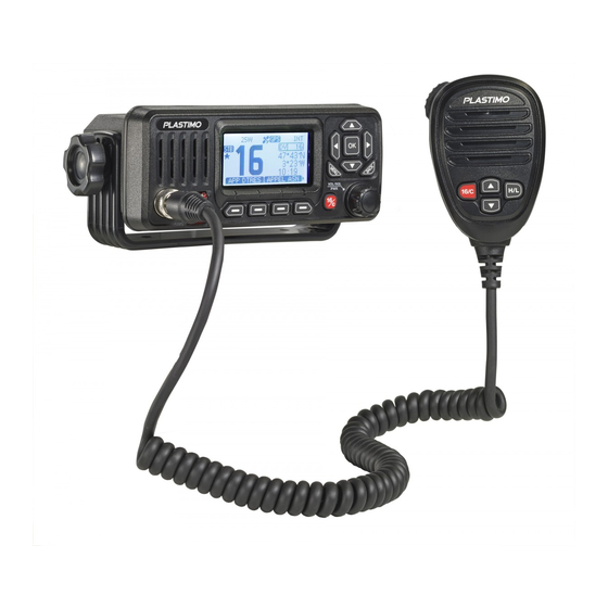 Plastimo VHF FX-500 Instruction Manual