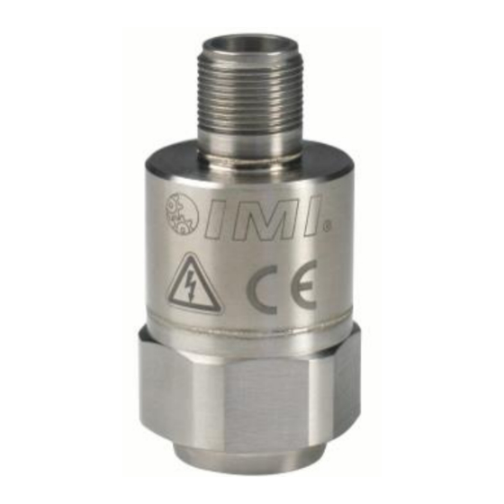 PCB Piezotronics IMI SENSORS EX686B77B Installation And Operating Manual