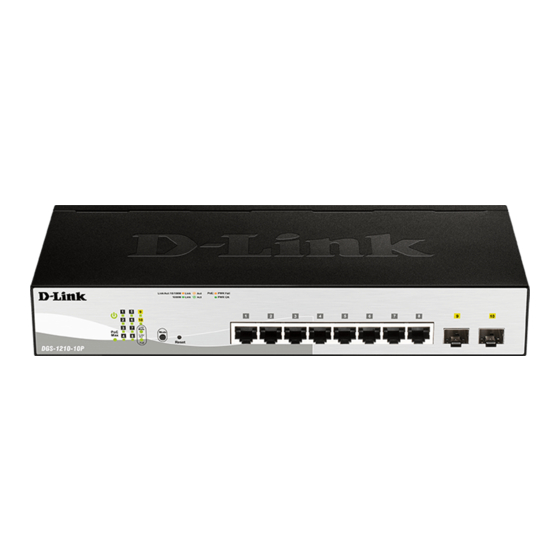 D-Link DGS-1210-10P Specifications