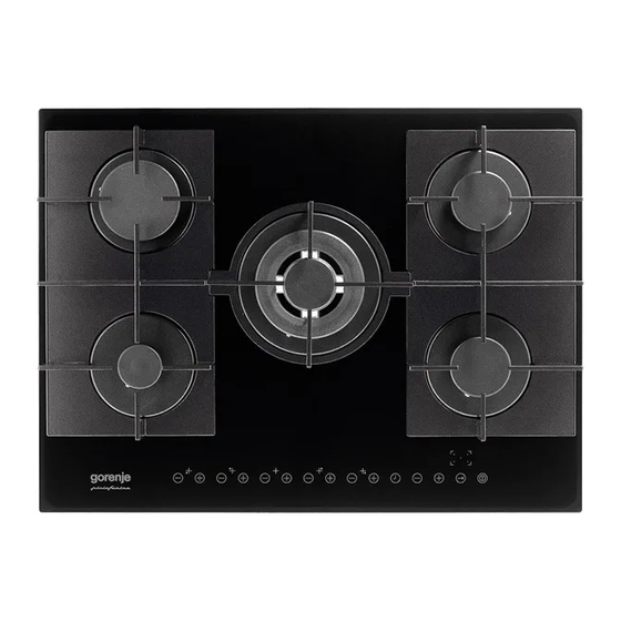 Gorenje GT7P2 Manuals