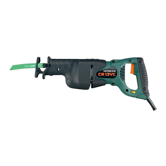 Hitachi CR 13VC Handling Instructions Manual