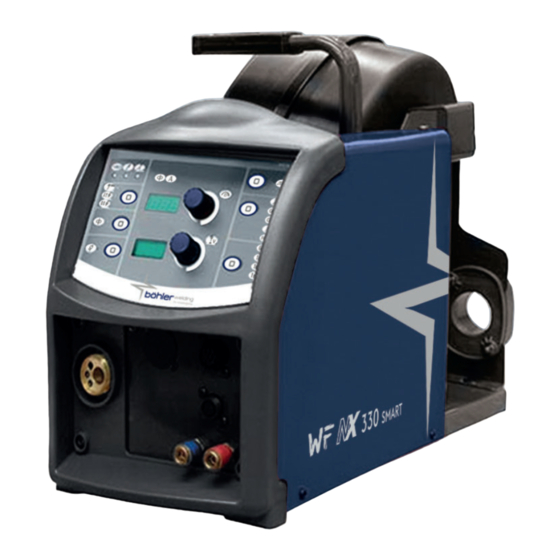 voestalpine Bohler WF NX 330 Classic Instruction Manual