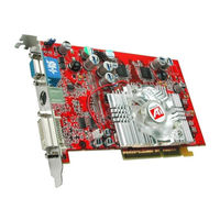 ATI Technologies 9600 - Radeon XT 128 MB DDR Video Adapter User Manual