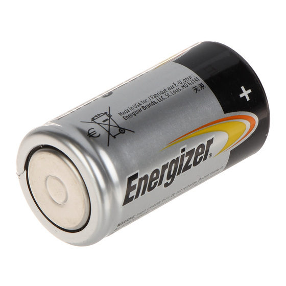 Energizer LR14 Product Data Sheet