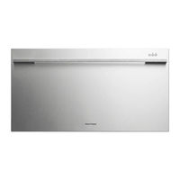Fisher and Paykel DishDrawer DD60DCW7 Quick Start