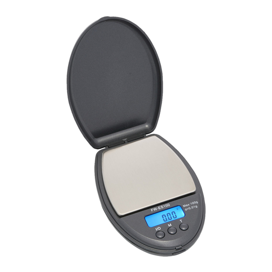 Fast Weigh Scales ES-100 User Manual
