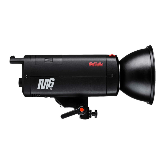 Multiblitz M6-TTL Operation Manual