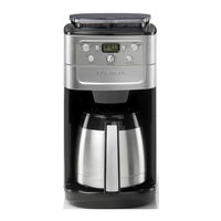 Cuisinart DGB900BCU Grind & Brew Plus Instruction Manual