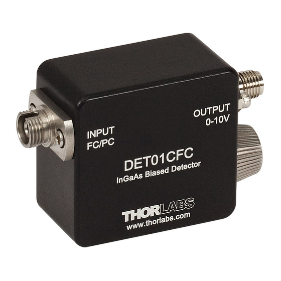 THORLABS DET01CFC User Manual