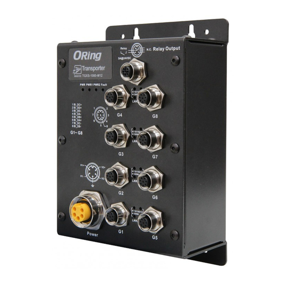 ORiNG TGXS-1080-M12-MV Series Quick Installation Manual