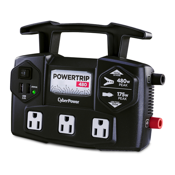 CyberPower Powertrip 480 User Manual