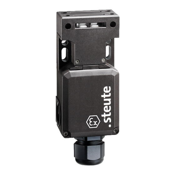 steute Ex AZ 16-3D Series Mounting And Wiring Instructions