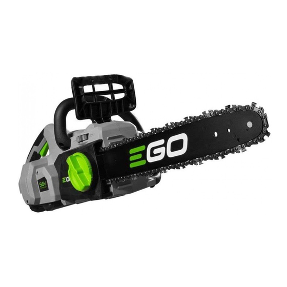 EGO CS1400E Operator's Manual
