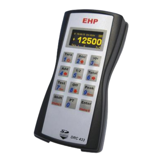 EHP DRC 433 Technical Manual