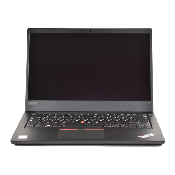 Lenovo ThinkPad R14 User Manual