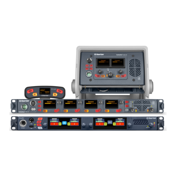 HME Clear-Com HelixNet Digital Partyline User Manual