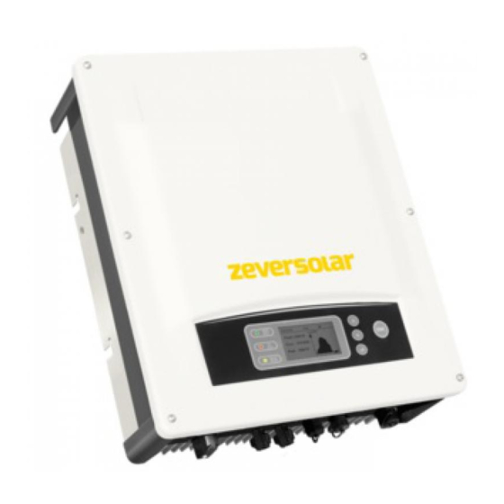 Zeversolar Evershine TLC4000 Installation And Operating Instructions Manual