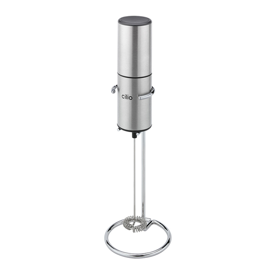 Cilio BARISTA User Manual