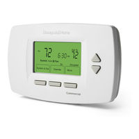 Honeywell TB7220U1012 - Digital Thermostat, 3h Owner's Manual