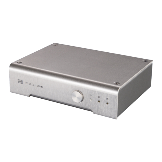 Schiit Modi 2 Uber Owner's Manual