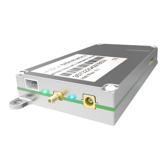 astra telematics AT110V5 User Manual