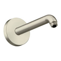 Axor 390 Showerarm SoftCube 26967 1 Series Installation/User Instructions/Warranty