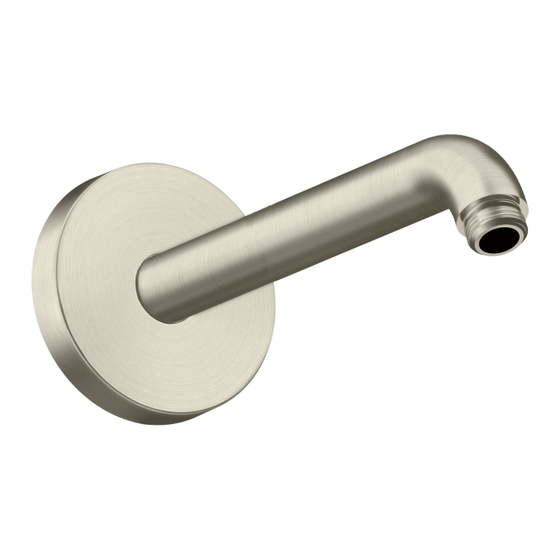 Axor 230 Showerarm 26435 1 Series Installation/User Instructions/Warranty