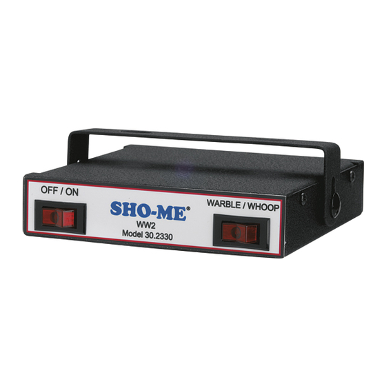 Able 2 SHO-ME 30.2330 Installation Manual