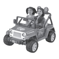 Fisher-Price POWER WHEELS FYW75 Owner's Manual With Assembly Instructions